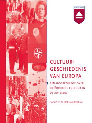 cover image of Cultuurgeschiedenis van Europa